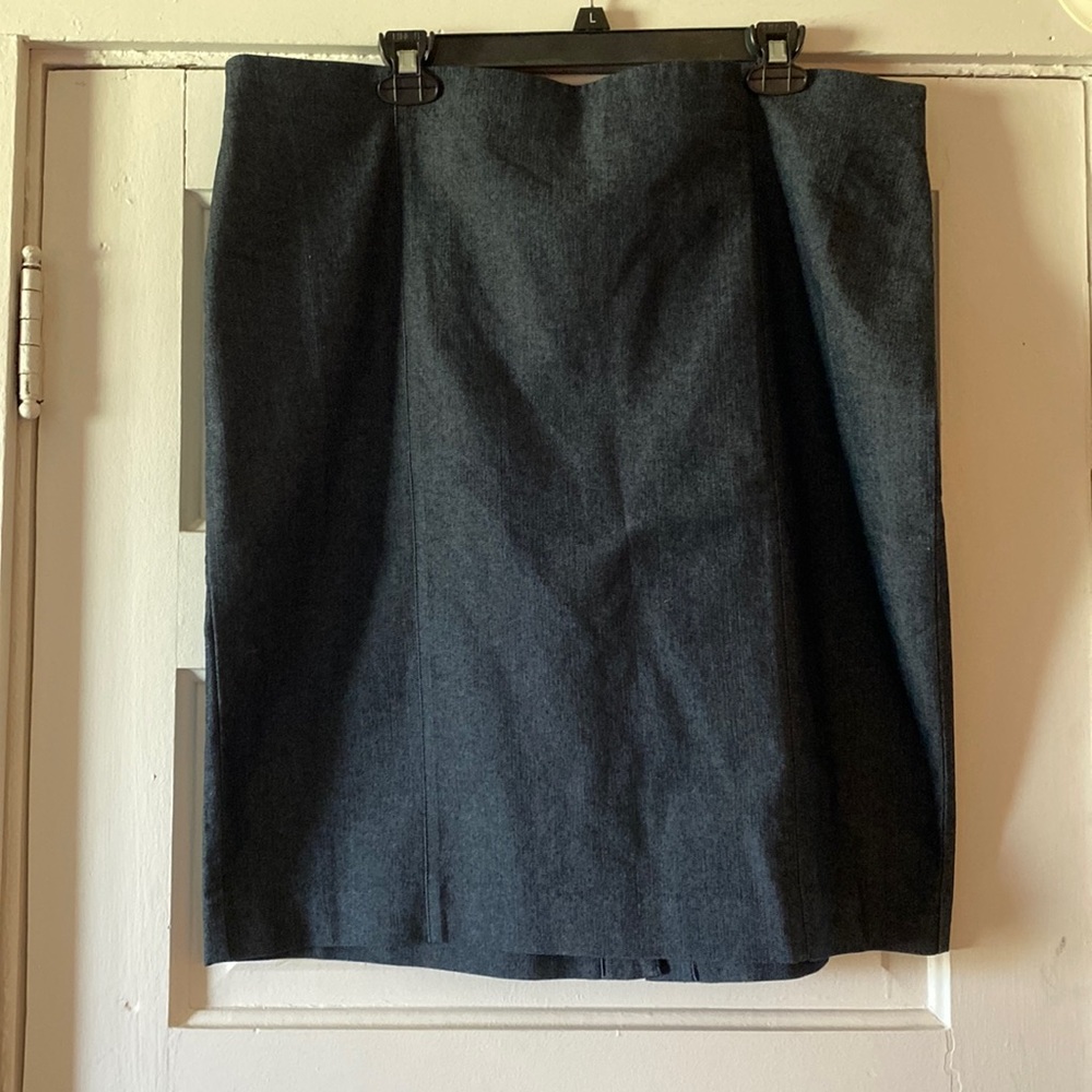 Dark Blue Van Heusen Pencil Skirt